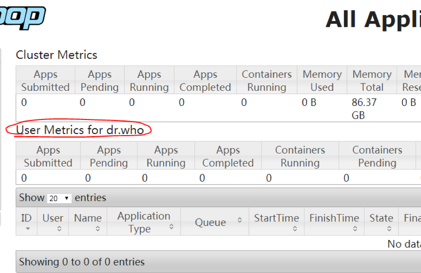 日常问题系列——yarn web ui提供kill application功能；登录用户为dr.who，无法查看application运行情况_yarn application kill命令