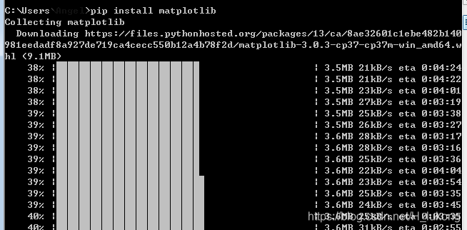 Python3.7中导入包错误module not founderror: No module named 'matplotlib ...