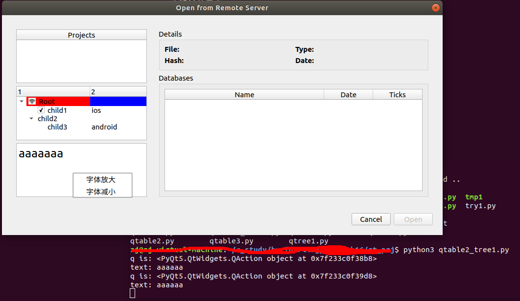 PyQt5 右键菜单Context Menu 弹出的方法_pyqt qgraphicstextitem contextmenuevent-CSDN博客