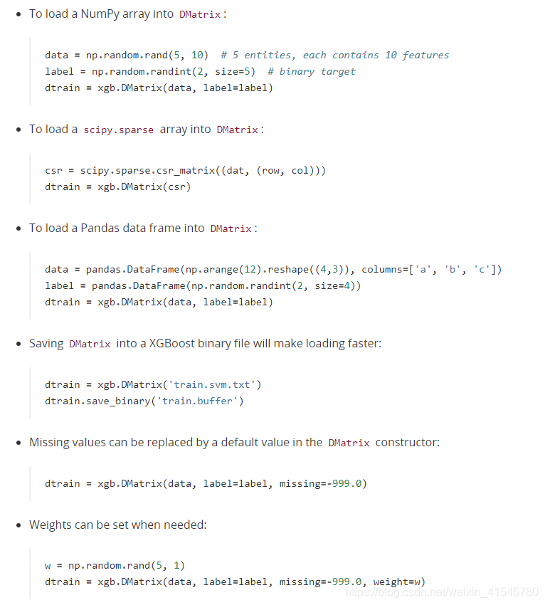 Xgboost官方文档的解读(python)-CSDN博客