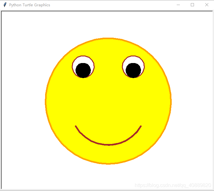 用python的turtle库画QQ表情_python画表情包-CSDN博客
