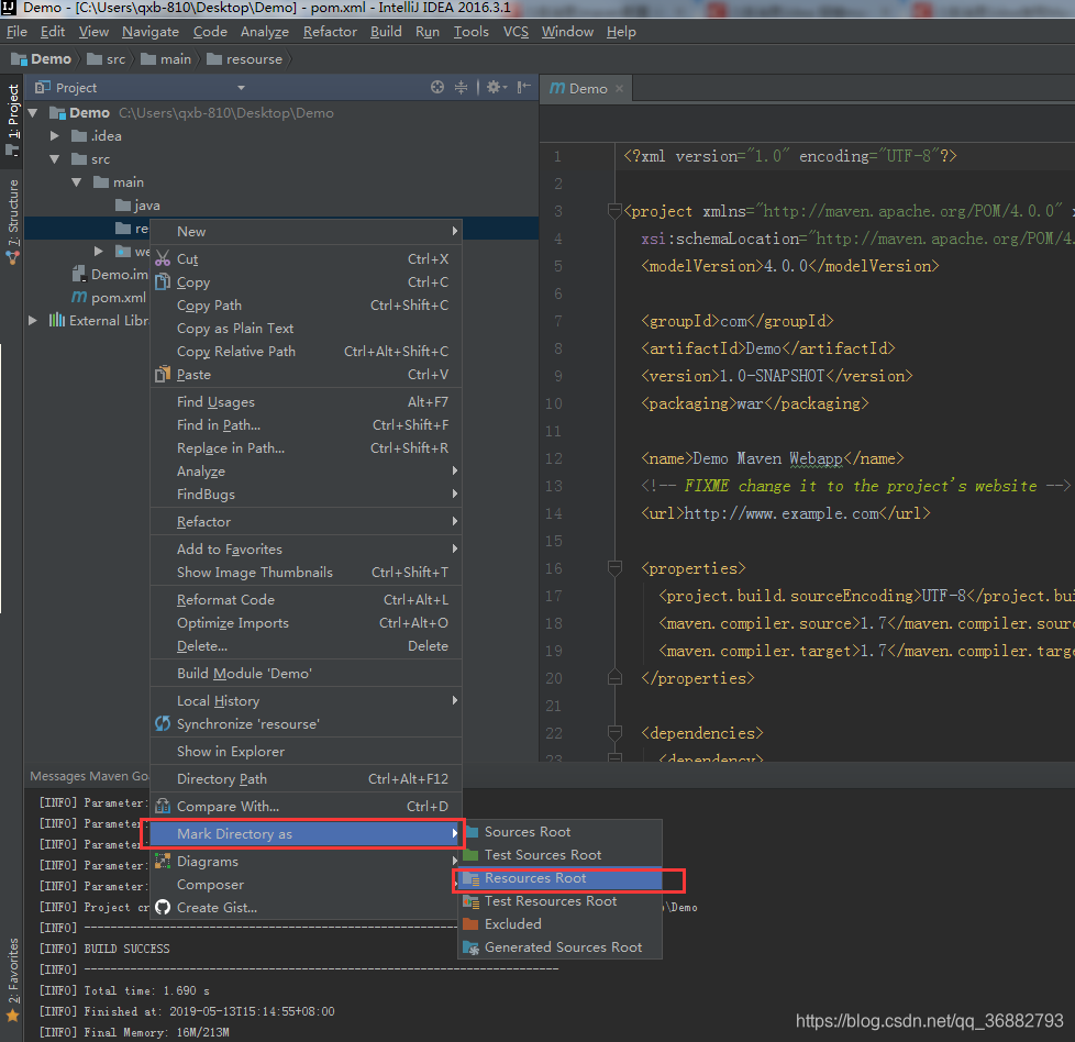 IDEA Maven 搭建 SSH(Spring + Spring MVC +Hibernate)教程_idea 运行springmvc ...