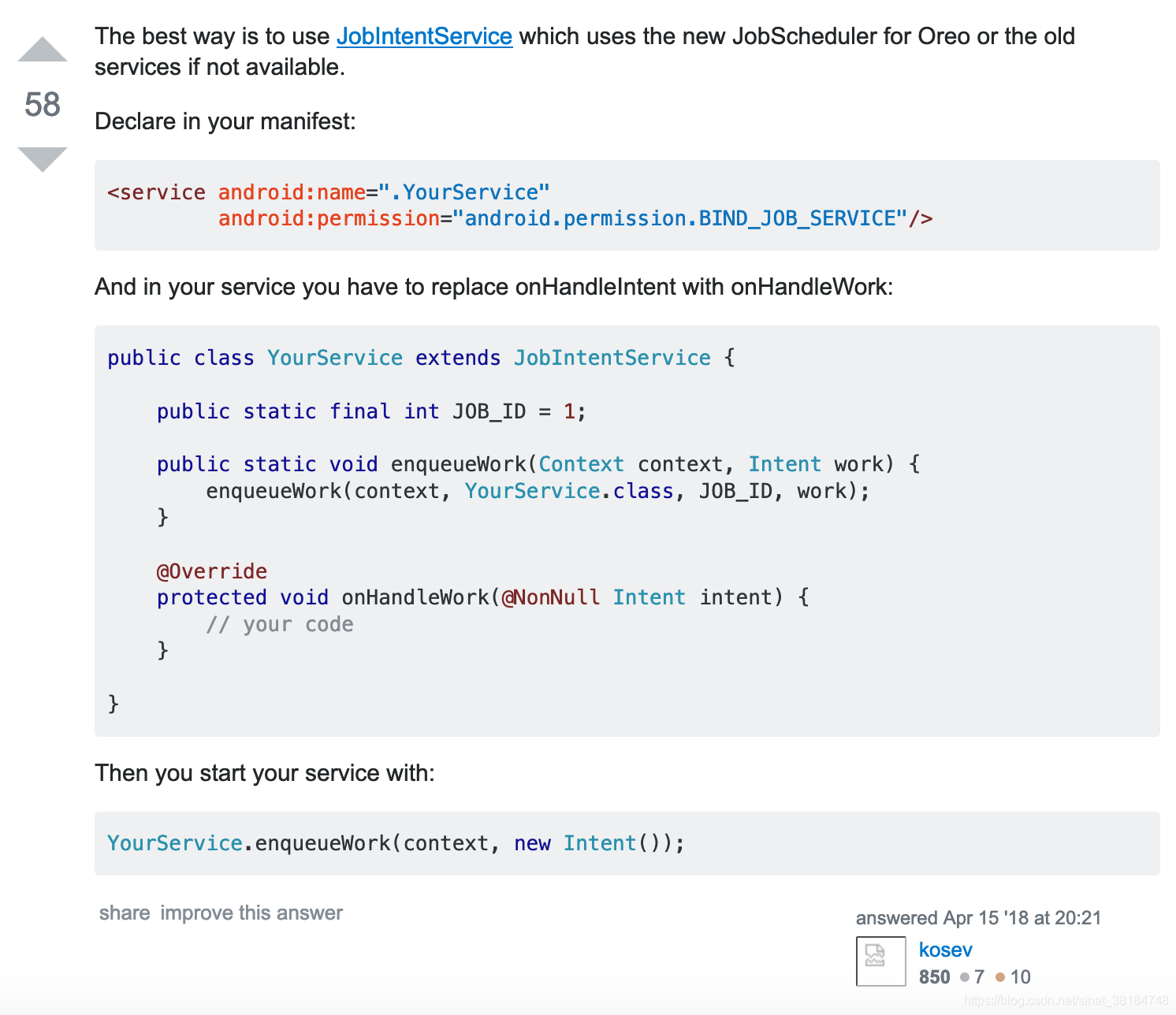 android报错:java.lang.IllegalStateException: Not allowed to start service ...