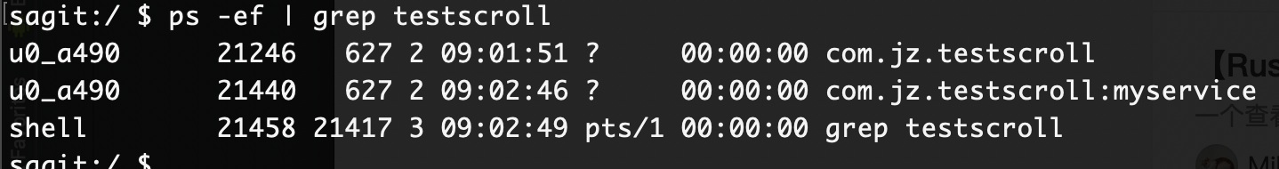 出现了多个进程