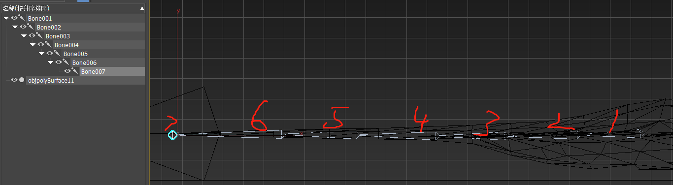 3dmax绑定骨骼