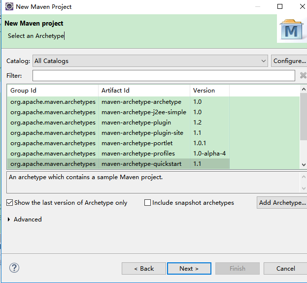 原型选择界面图片描述