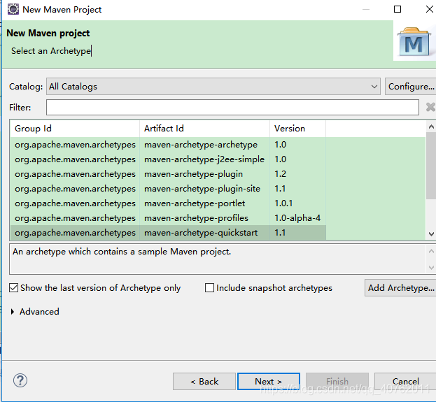 原型选择界面图片描述