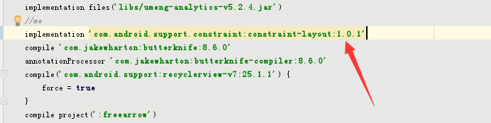 Cannot resolve symbol 'R'，Failed to resolve: constraint-layout