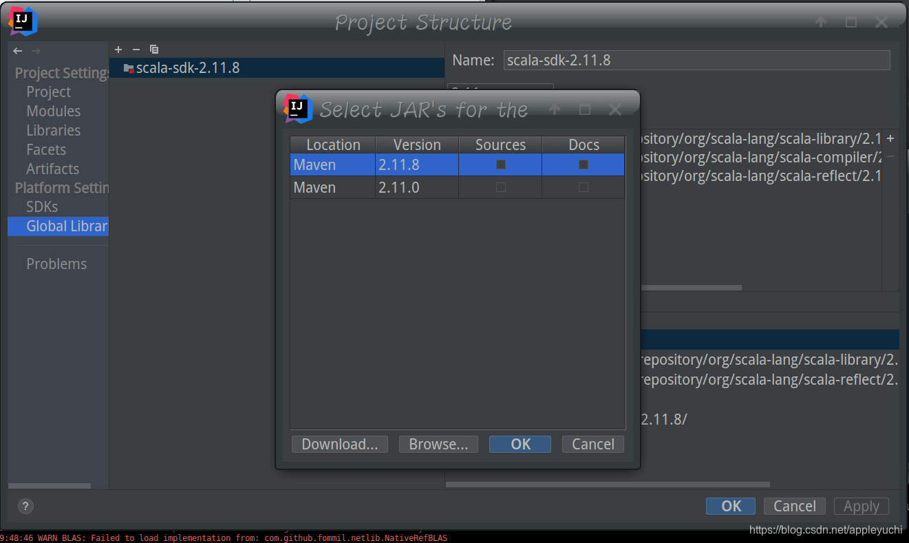java.lang.NoSuchMethodError: scala.Predef$.refArrayOps([Ljava/lang ...