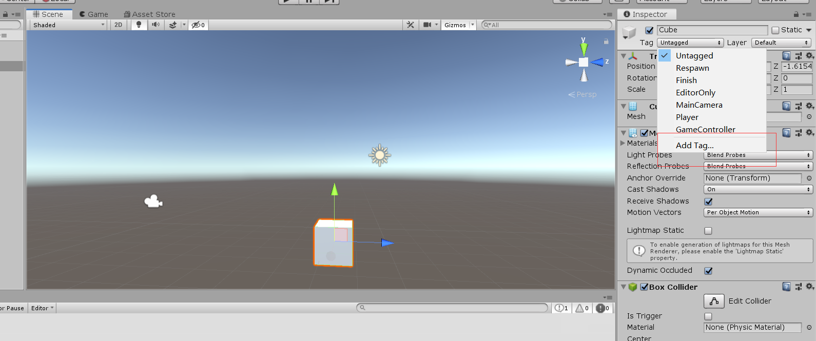 unity5 (二)GameObject_unity struct下写gameobject-CSDN博客