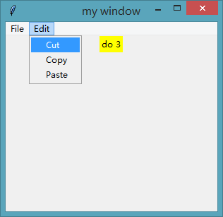 python中的tkinter包的使用--Menubar菜单窗口_tk.menu(menubar, tearoff=0)-CSDN博客