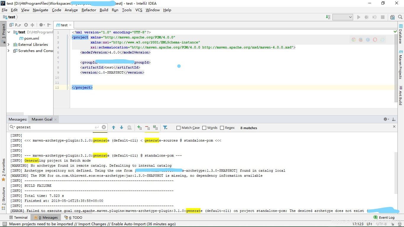解决根据archetype生成项目工程时报Archetype repository not defined问题CSDN博客
