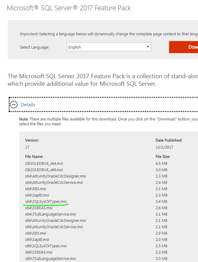 sqlsysclrtypes 2012 download