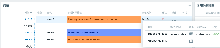zabbix 使用onealert云报警平台