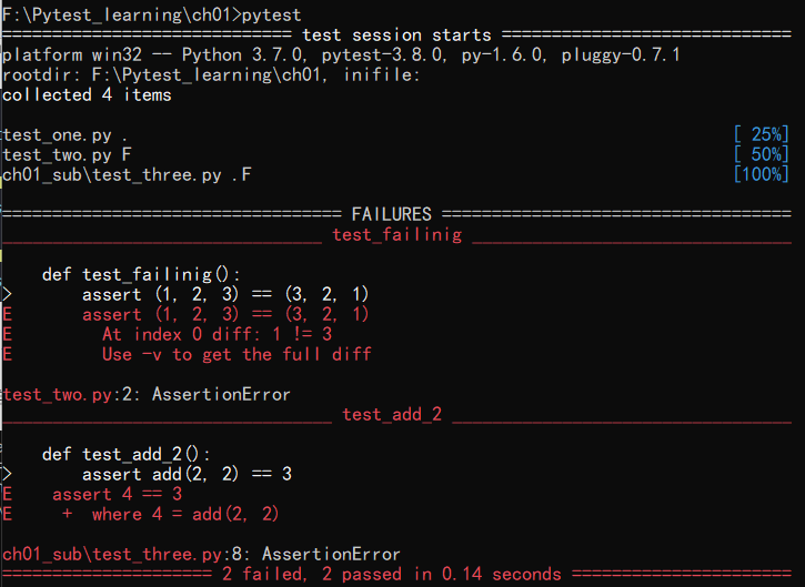 《pytest测试实战》新手友好版——第一章 pytest入门_python testing with pytest-CSDN博客