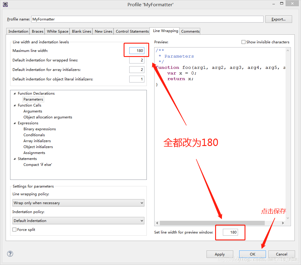 Eclipse中格式化JS代码,HTML代码,JAVA代码_eclipse格式化js代码-CSDN博客