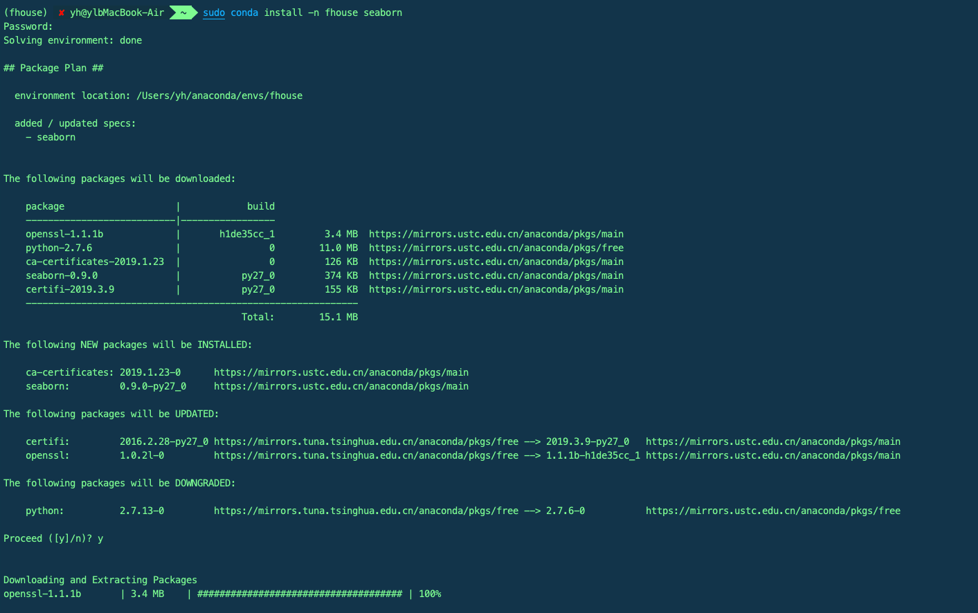 windows-jupyter-notebook-pandas-datareader-seaborn-jupyter