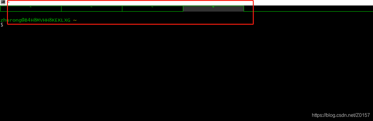 cygwin 设置多 tab 窗口页面切换