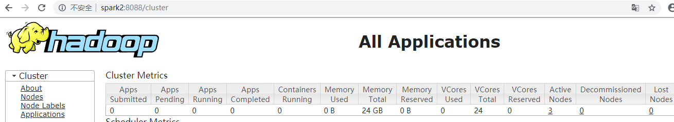 集群搭建--搭建hadoop2.7.7集群(三台)