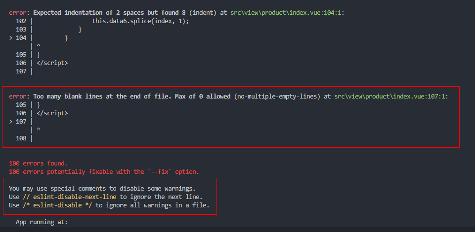 Use Eslint-disable-next-line To Ignore The Next Line. Use Eslint ...