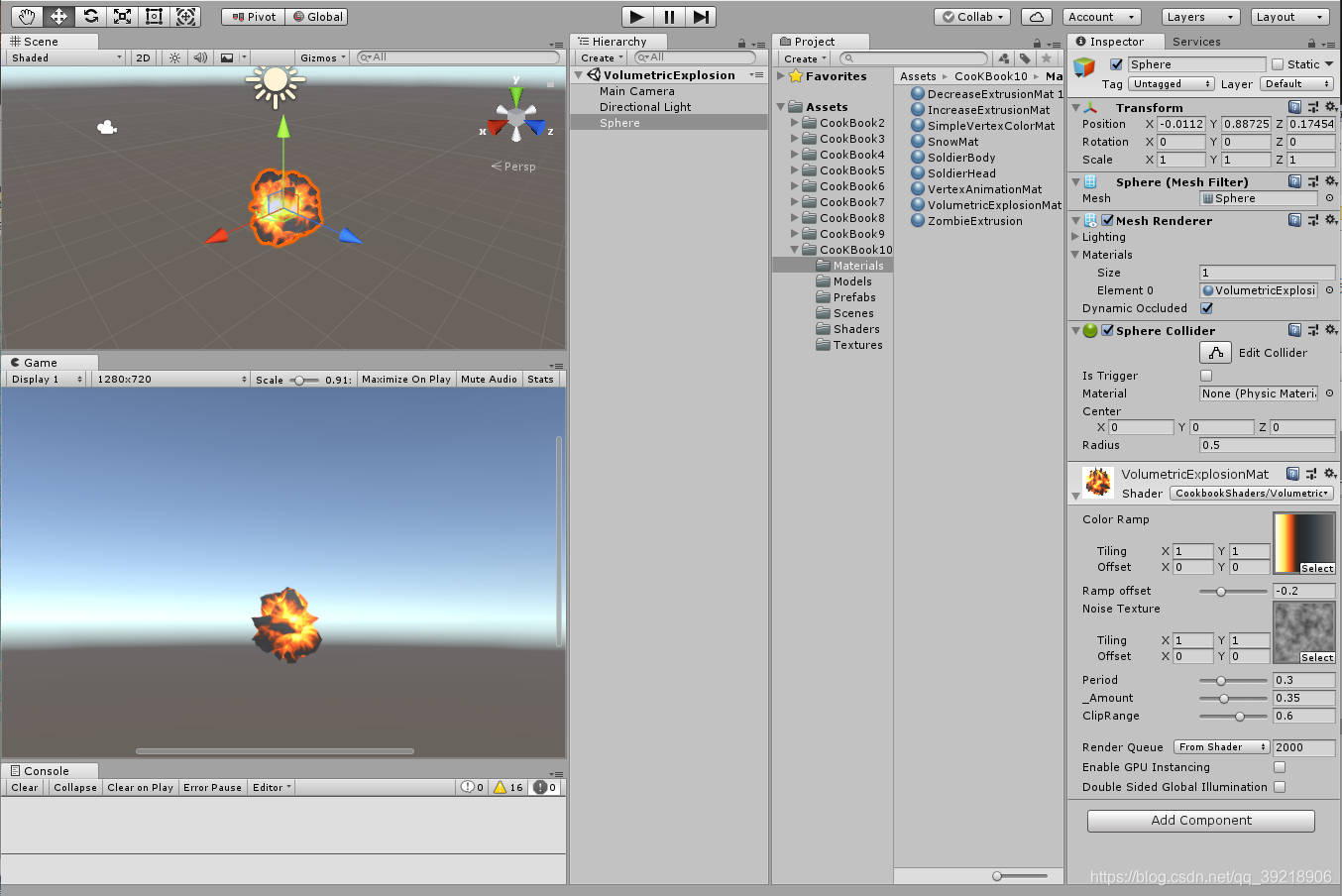 Unity 2018 Shaders and Effects Cookbook》翻译提炼】(十)Vertex Functions下(体积爆炸 ...