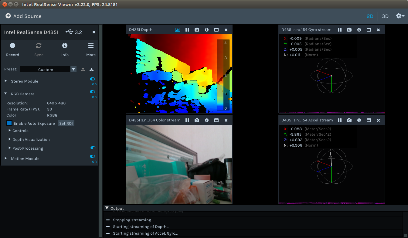 在TX2（Jetpack4.2+kernel4.9.140+librealsense v2.22）上安装D435i驱动