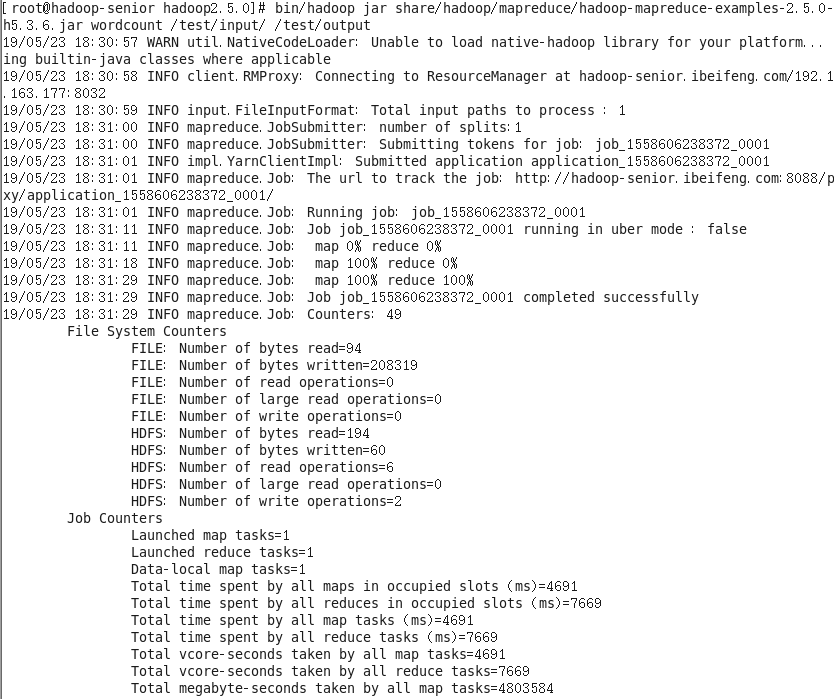 上传文件到HDFS报错：Exception in thread "main" java.lang.UnsatisfiedLinkError