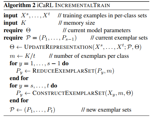 《iCaRL: Incremental classifier and Representation Learning》 阅读笔记[通俗易懂]