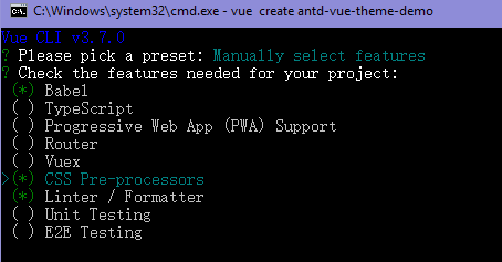 ant design vue运行时切换主题