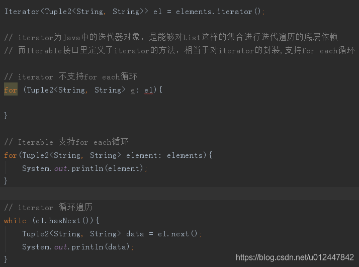 java iterator和Iterable的区别_java tuple2 iterable-CSDN博客