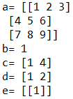 python中矩阵切片维数微秒变化