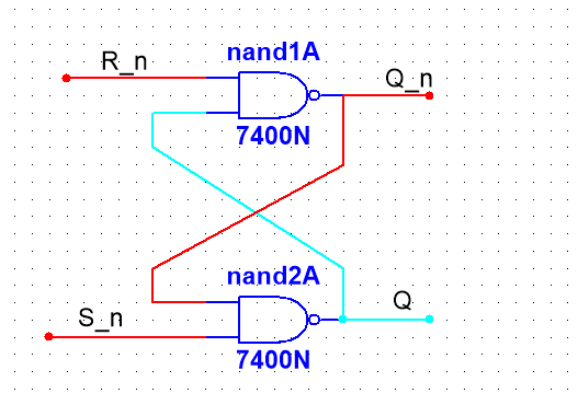 数字逻辑之基本rs触发器