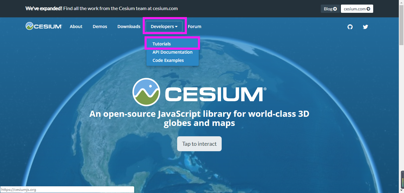 Cesium开发入门——Cesium简介_cesium用什么语言开发-CSDN博客