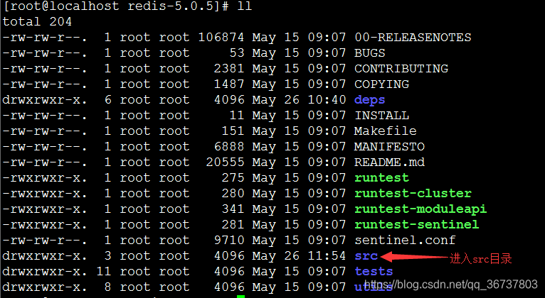 redis directory structure