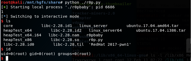 [pwn]ROP：绕过ASLRNX