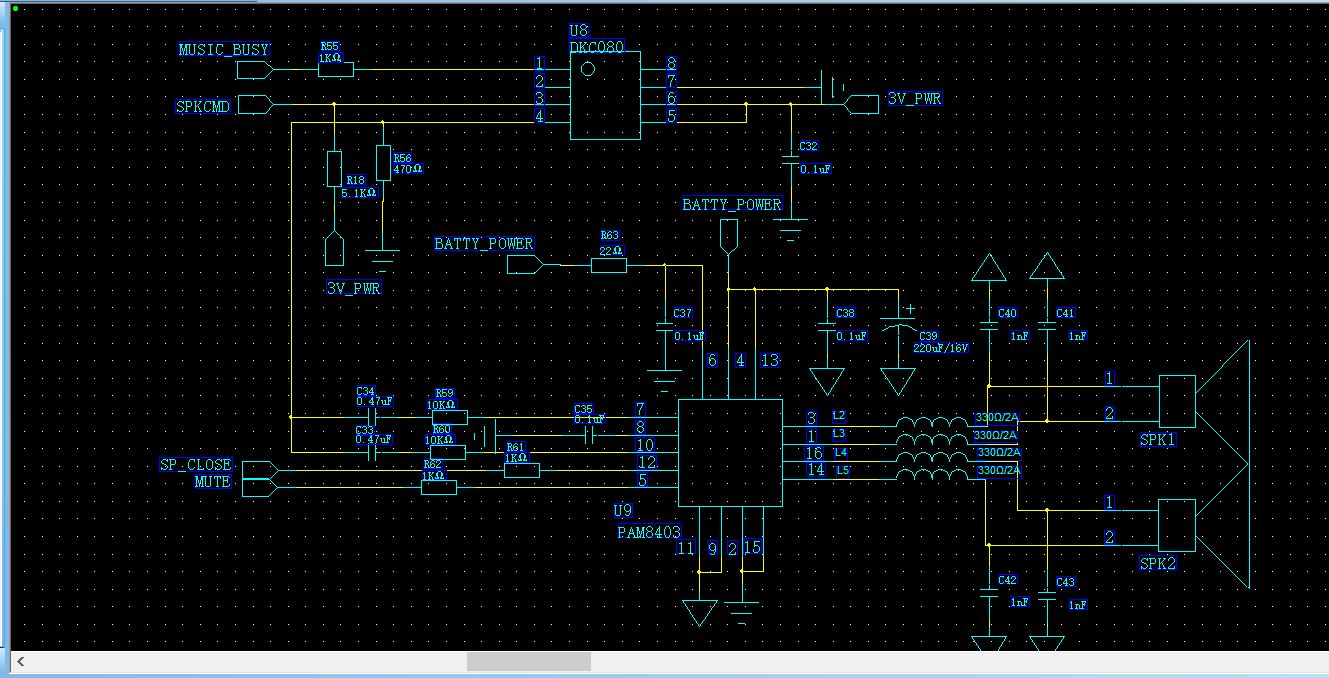 pam8403功放调试总结