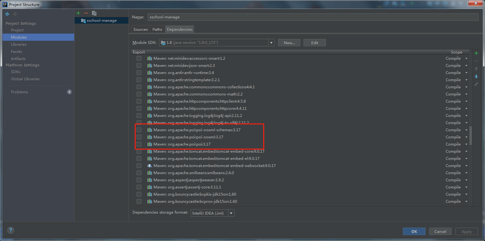 Issue in importing org.apache.poi.xssf.usermodel.XSSFWorkbook; in