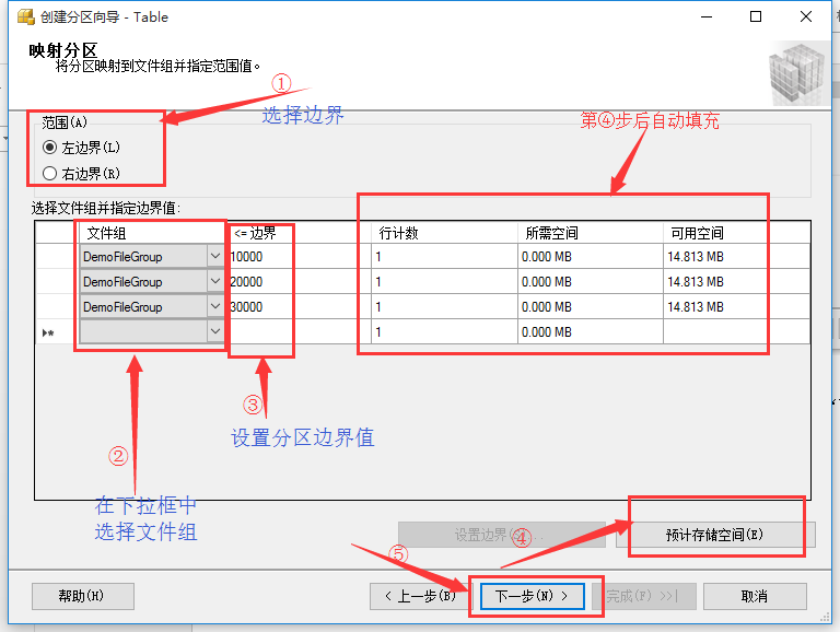 SQL Server数据库分区分表