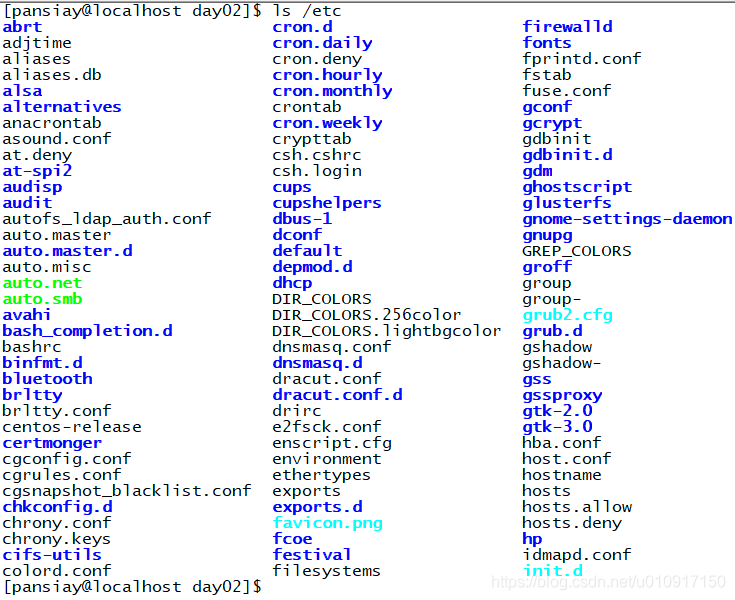 secureCRT中显示Linux风格的彩色文字