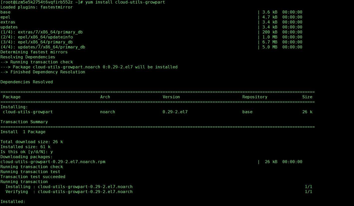 扩展分区与文件系统_Linux系统盘 之磁盘扩容_PHP老王的博客-CSDN博客