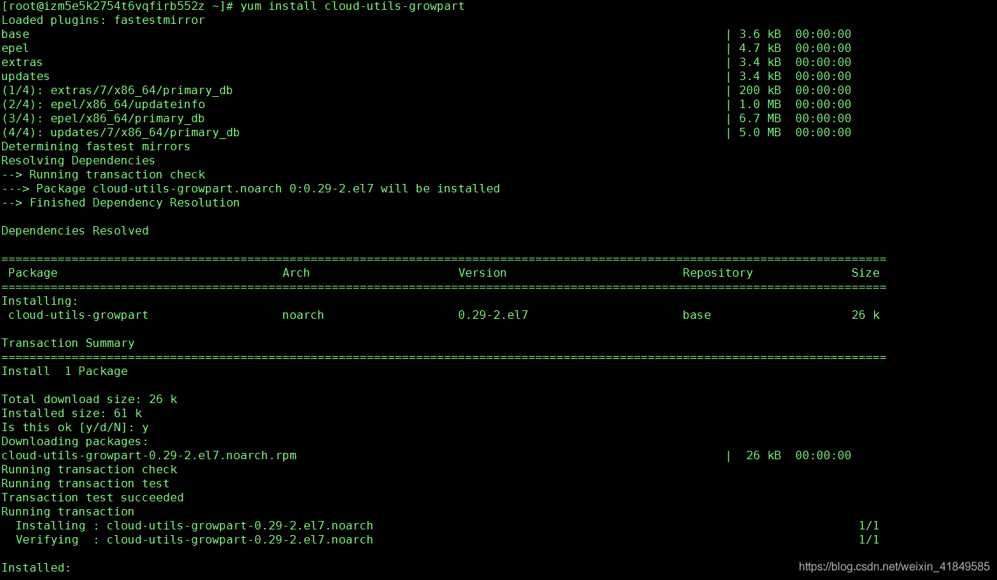 扩展分区与文件系统_Linux系统盘 之磁盘扩容_PHP老王的博客-CSDN博客