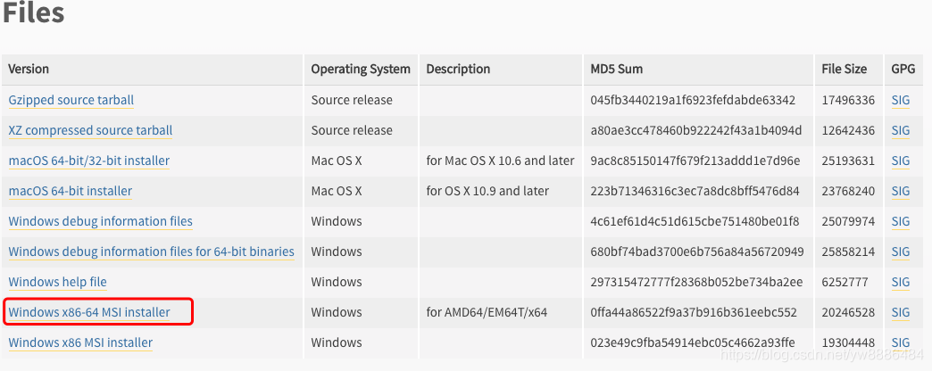 Window系统安装Python