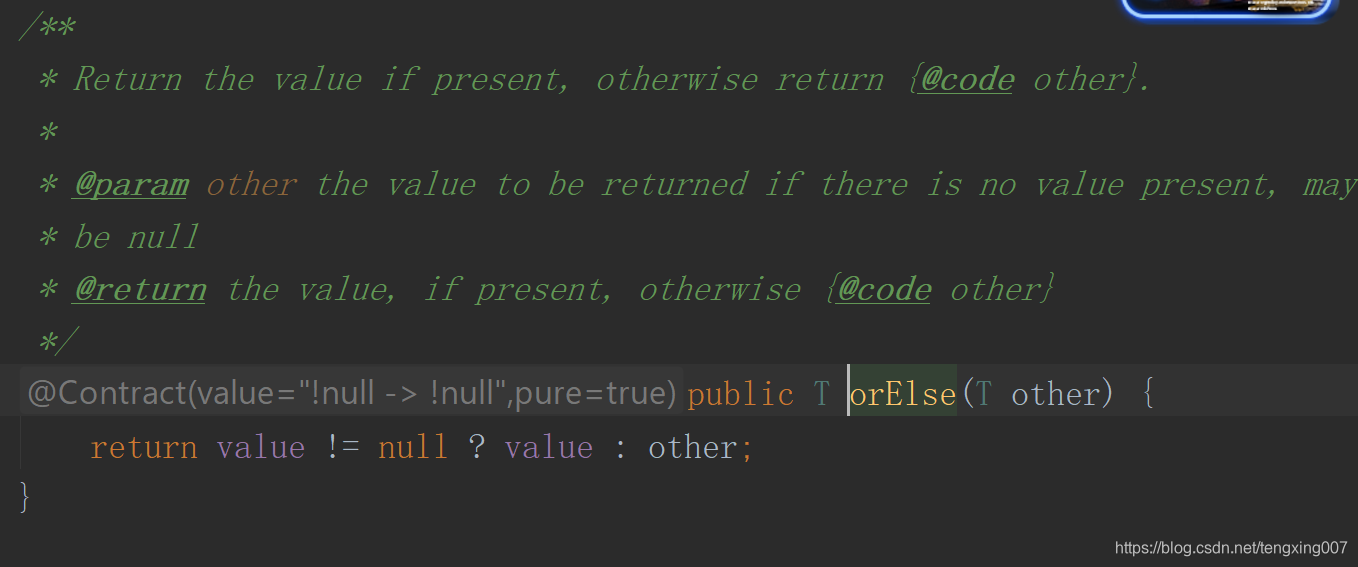JDK8中`Optional.orElse()` 和`Optional.orElseGet()`之间的区别(重写)_optional ...