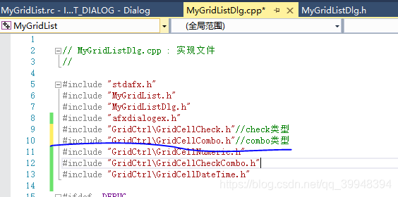 【MFC笔记】GridCtrl表格控件的使用_yexian1991的博客-CSDN博客