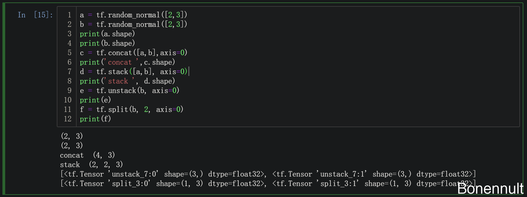 stack and unstack - Programmer Sought