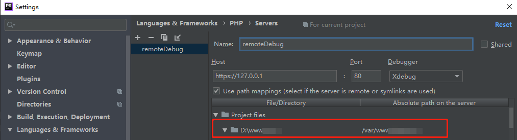 download php xdebug docker