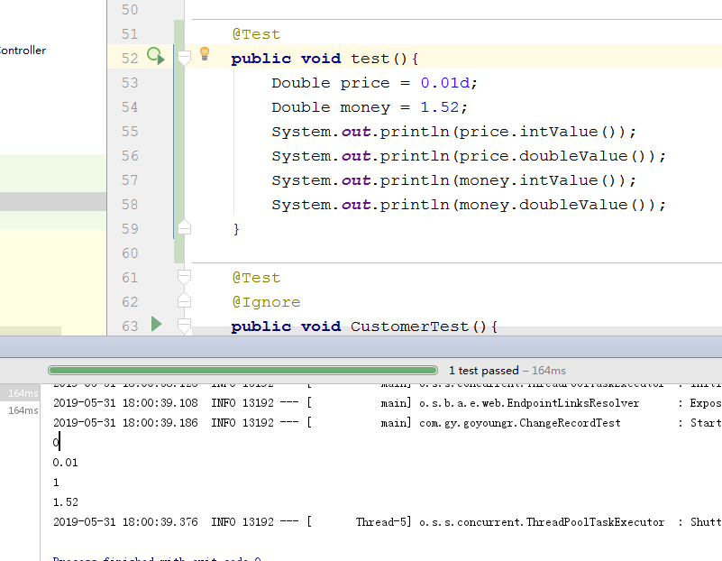 Double取值intValue()与doubleValue()之参数缺省