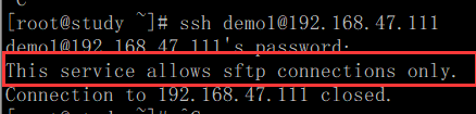 CentOS7.6-搭建SFTP服务