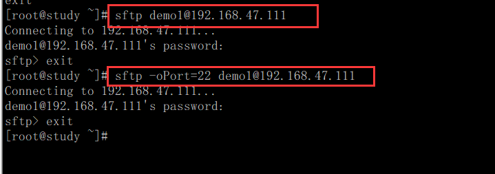 Linux命令-sftp文件传输