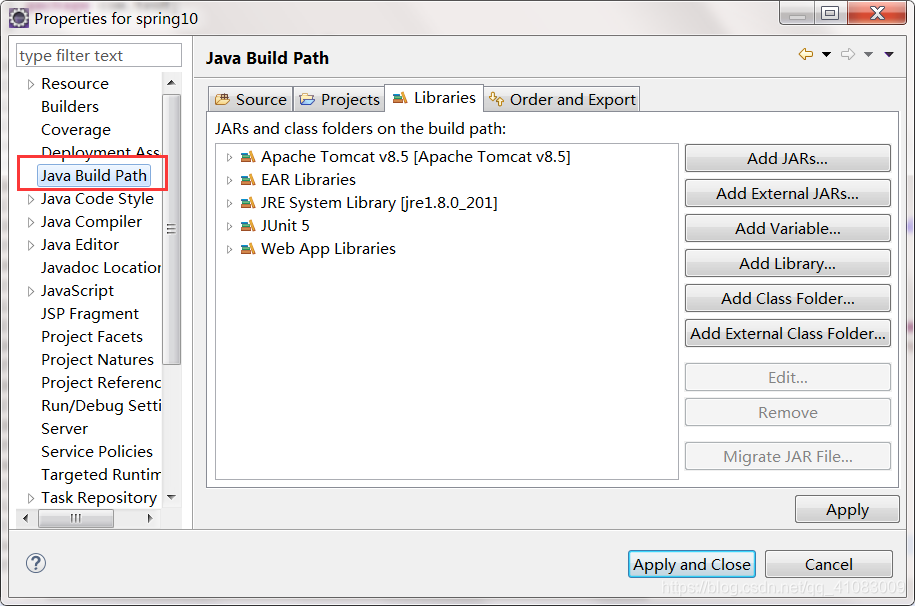 The type java.lang.Class cannot be resolved. It is indirectly ...